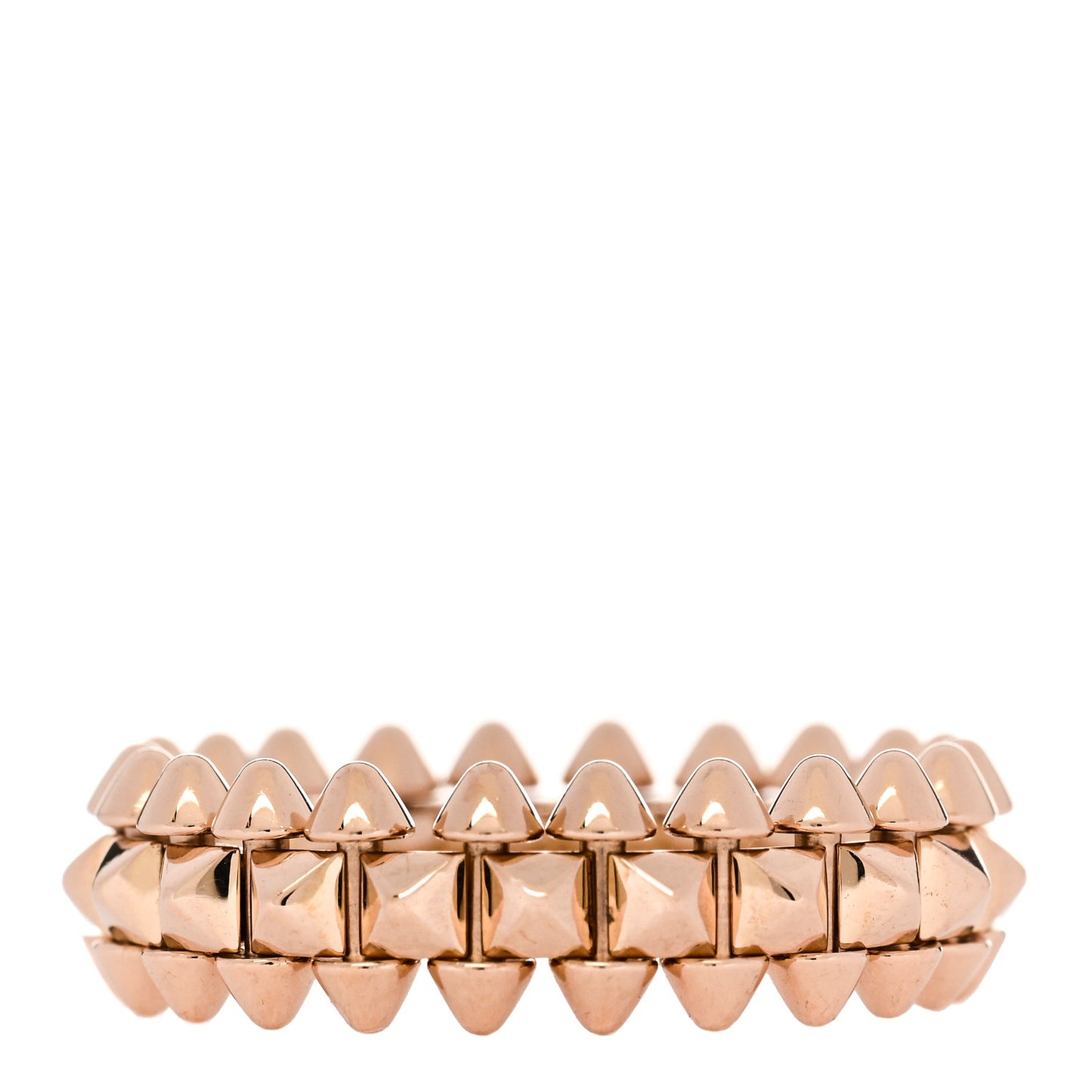 18K Pink Gold SM Clash De Cartier Ring 51 5.75