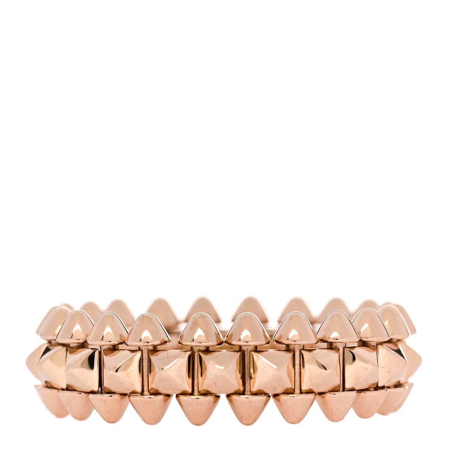 Cartier 18K Pink Gold SM Clash De Cartier Ring 51 5.75 2 of 4