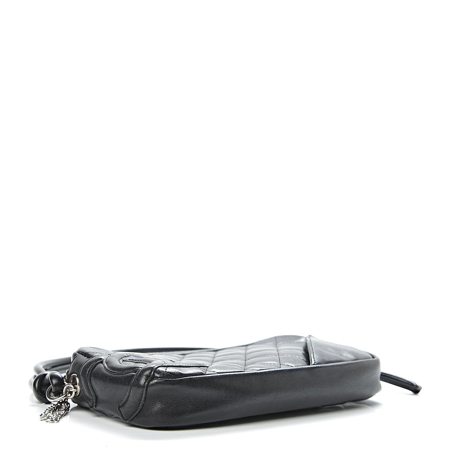 Chanel Calfskin Quilted Cambon Pochette Black 4 of 15