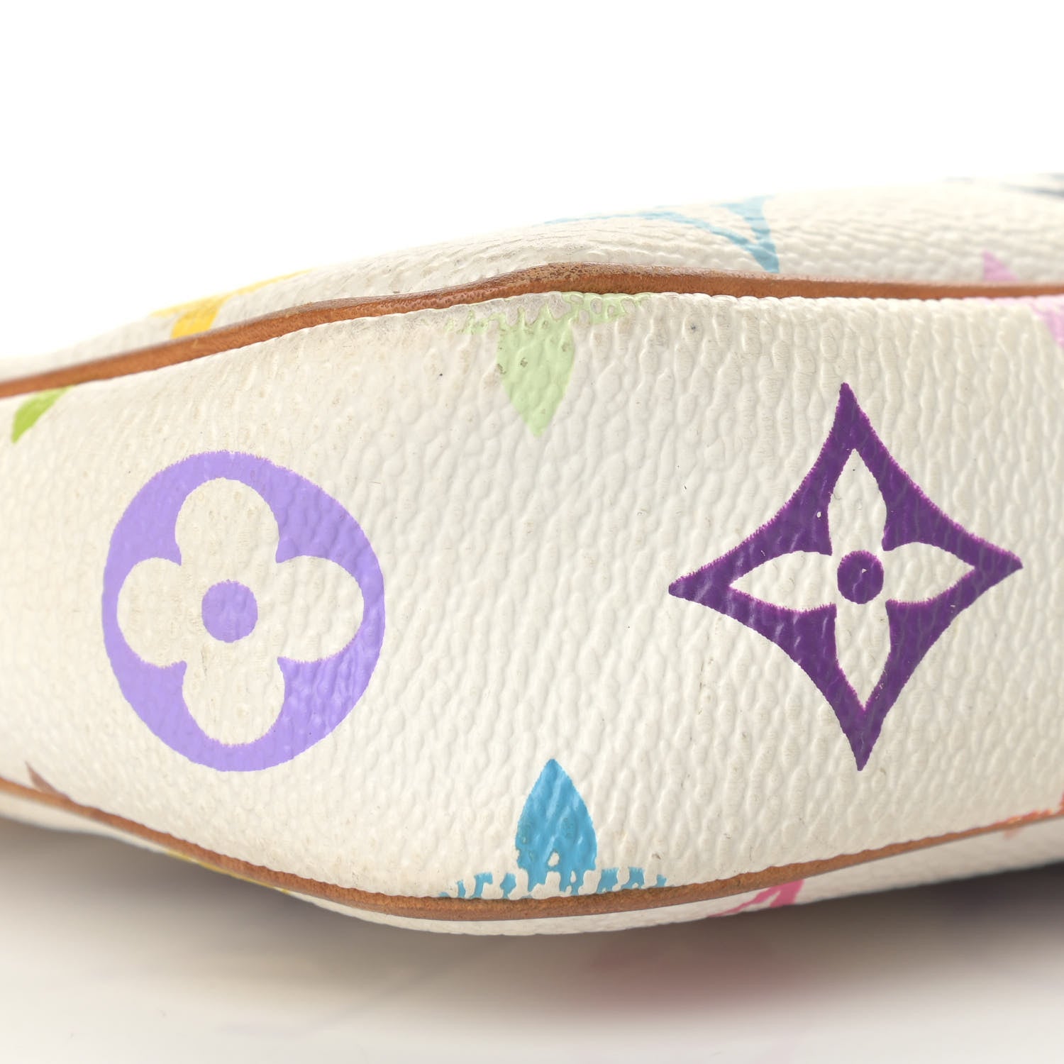 Louis Vuitton Monogram Multicolor Pochette Accessories White 8 of 14