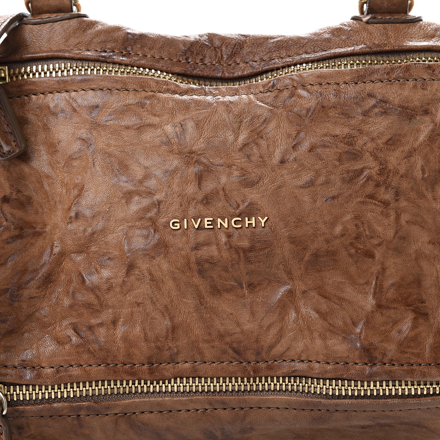 Givenchy Tumbled Sheepskin Small Pandora Cigare 7 of 15