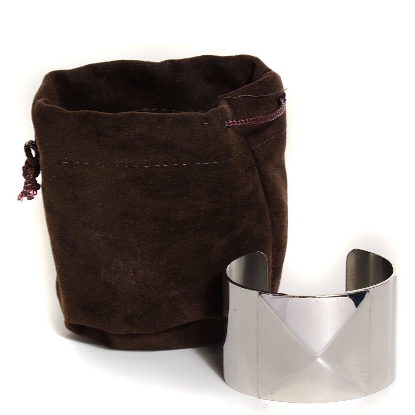 Palladium Wide Medor Cuff Silver