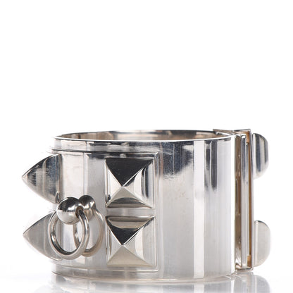 Hermes Sterling Silver Collier De Chien Bracelet SH 1 of 5