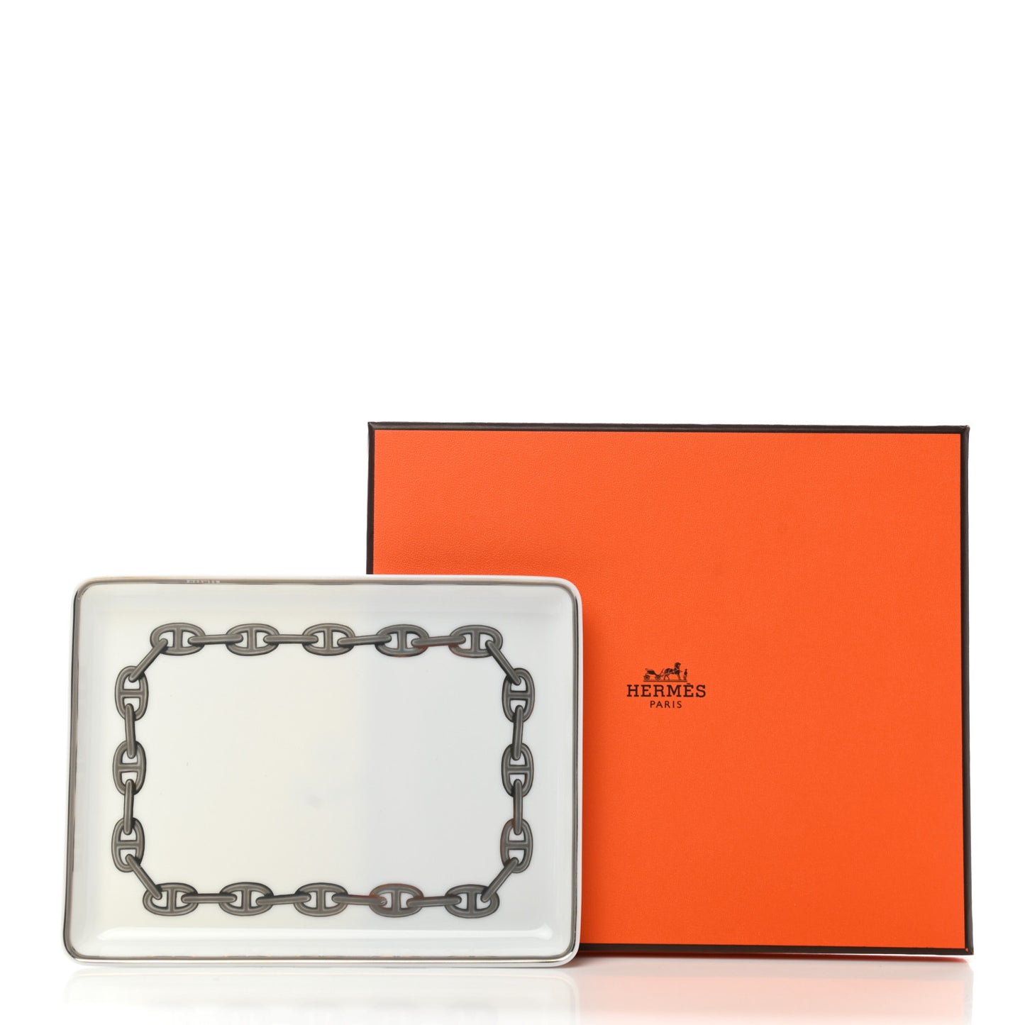 Porcelain Chaine d' Ancre Sushi Plate
