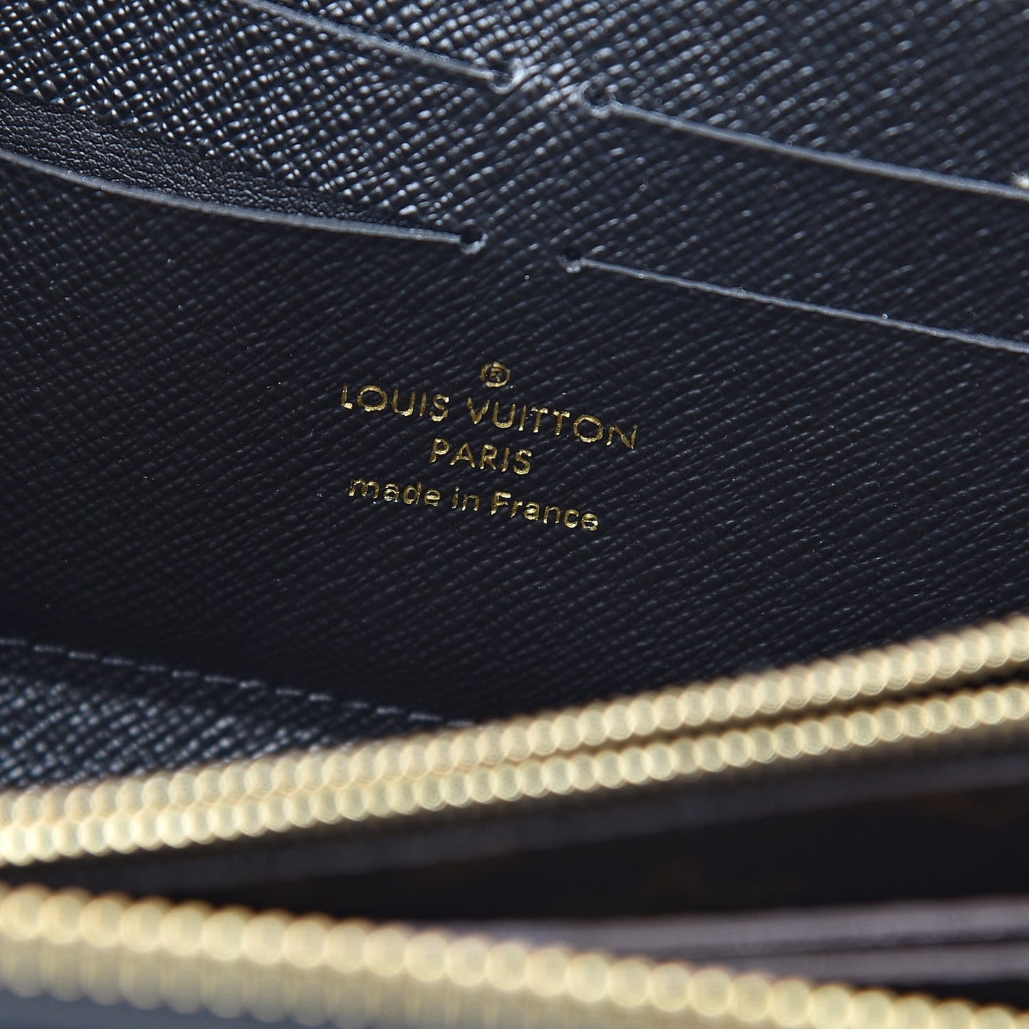 Monogram Zippy Retiro Wallet Black
