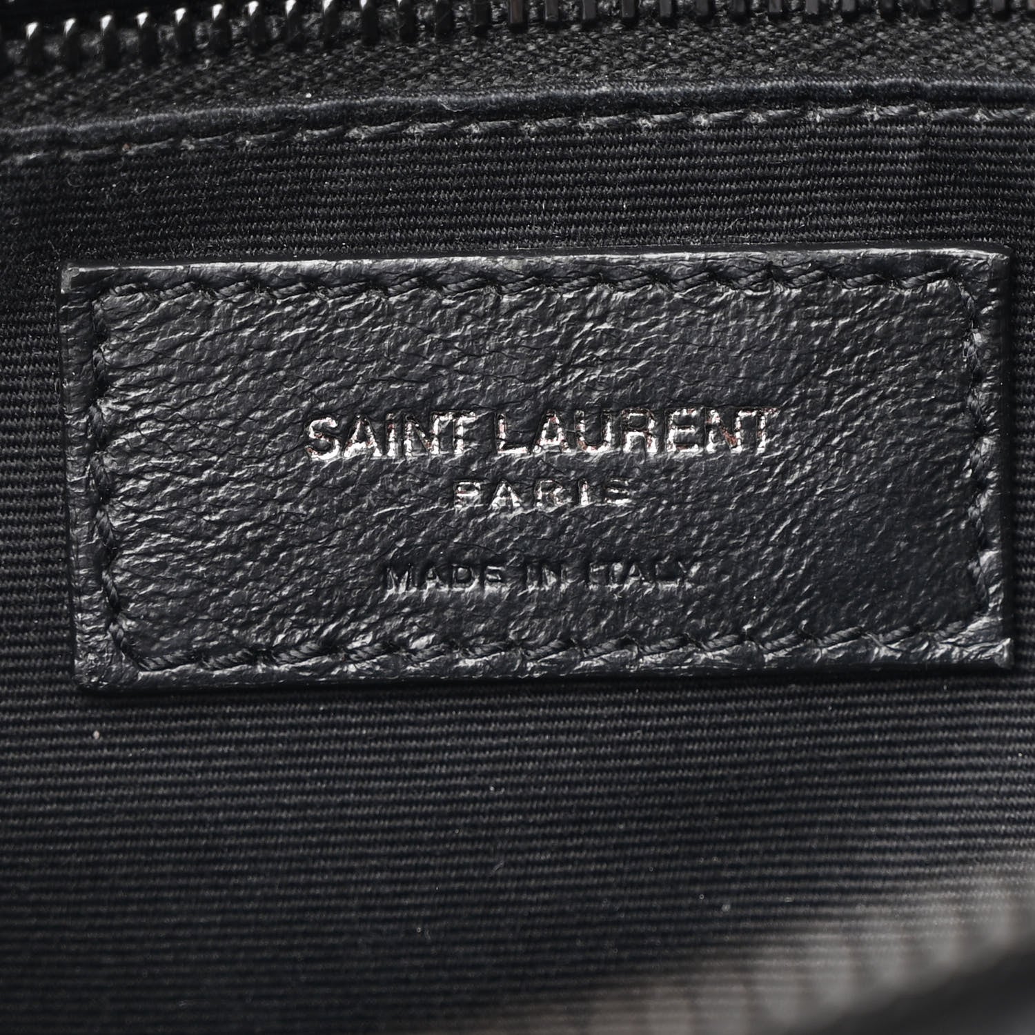 Saint Laurent Crinkled Calfskin Matelasse Monogram Niki Body Bag Black 6 of 10