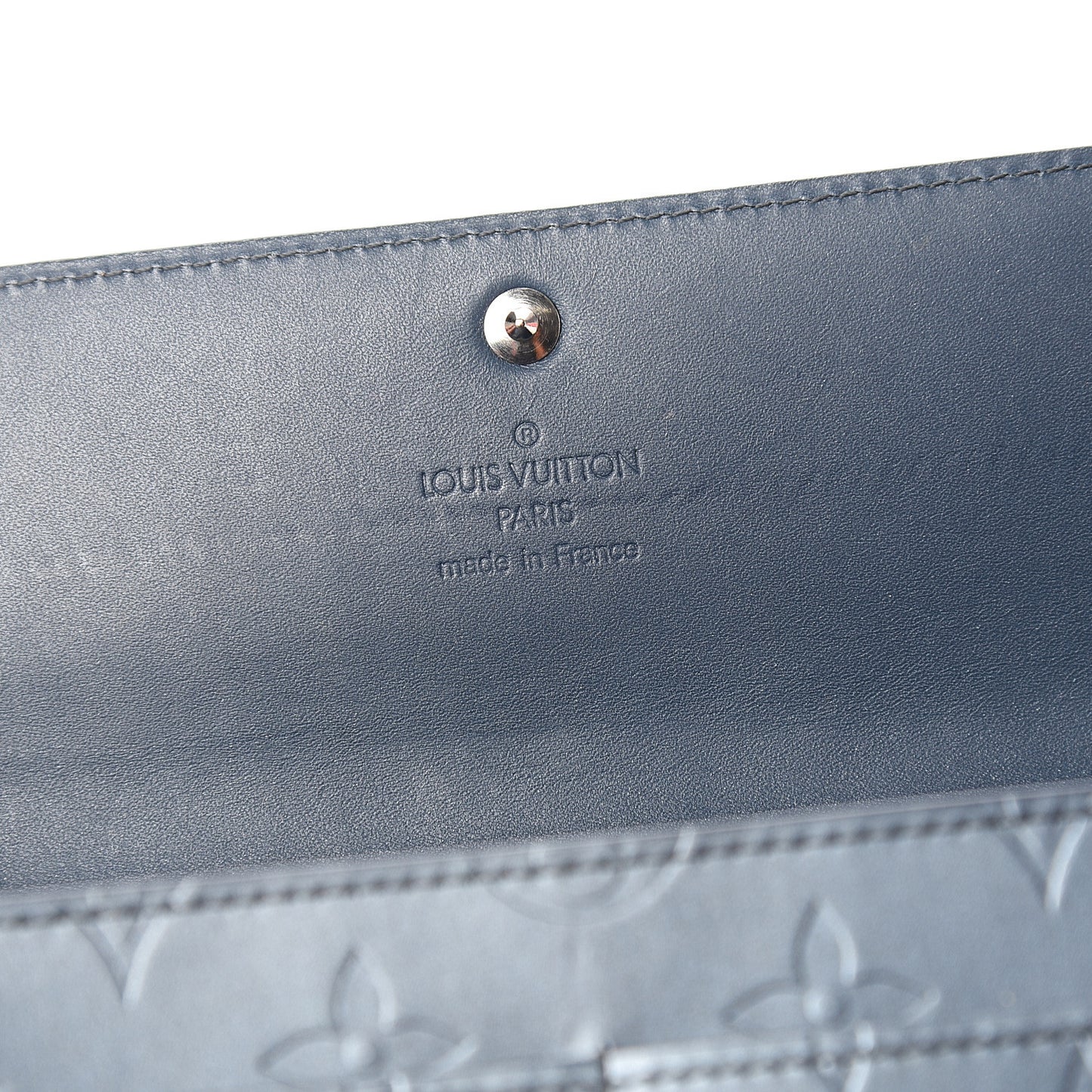 Mat Monogram Sarah Wallet Blue