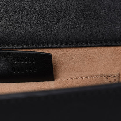 Gucci Calfskin Studded Small Padlock Shoulder Bag Black 9 of 9