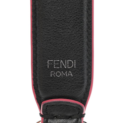 Fendi Vitello Dolce Plexiglass Studded Mini Strap You Black Multicolor 3 of 5
