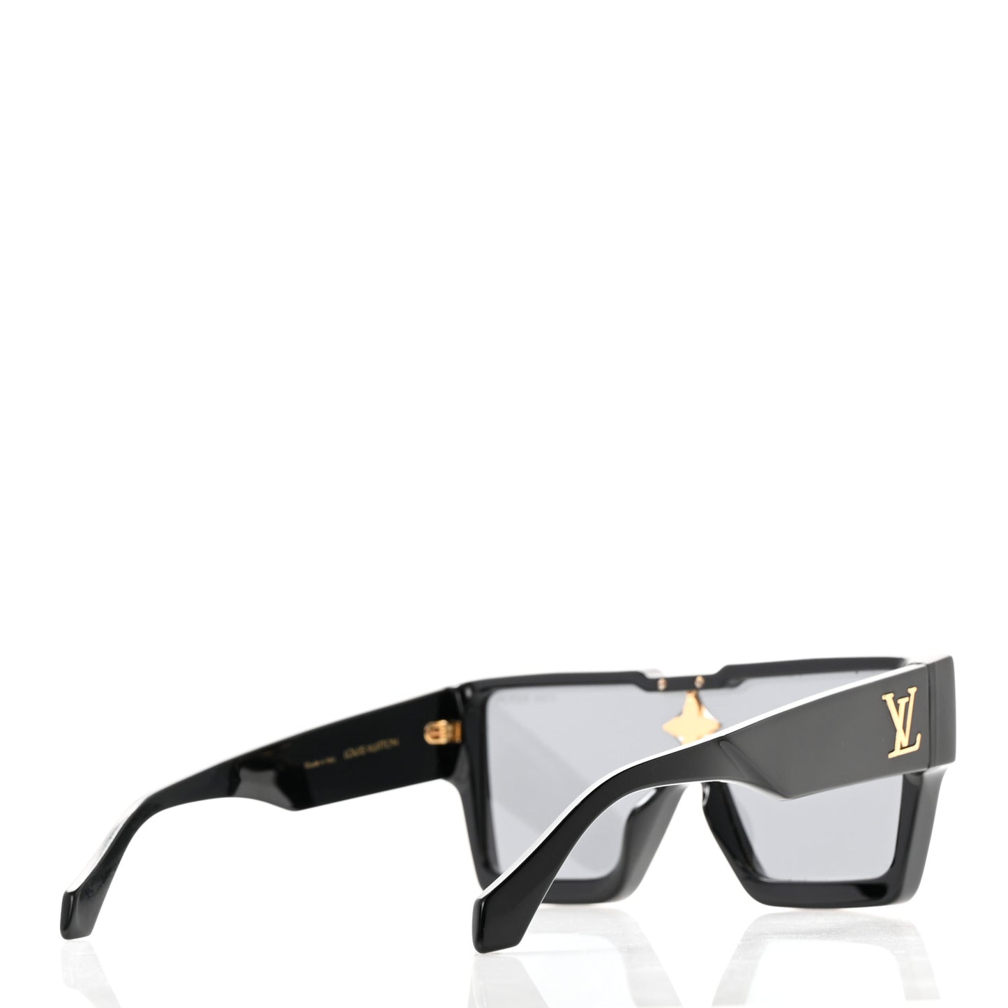 Acetate Swarovski Crystal Cyclone Sunglasses Z1547E Black