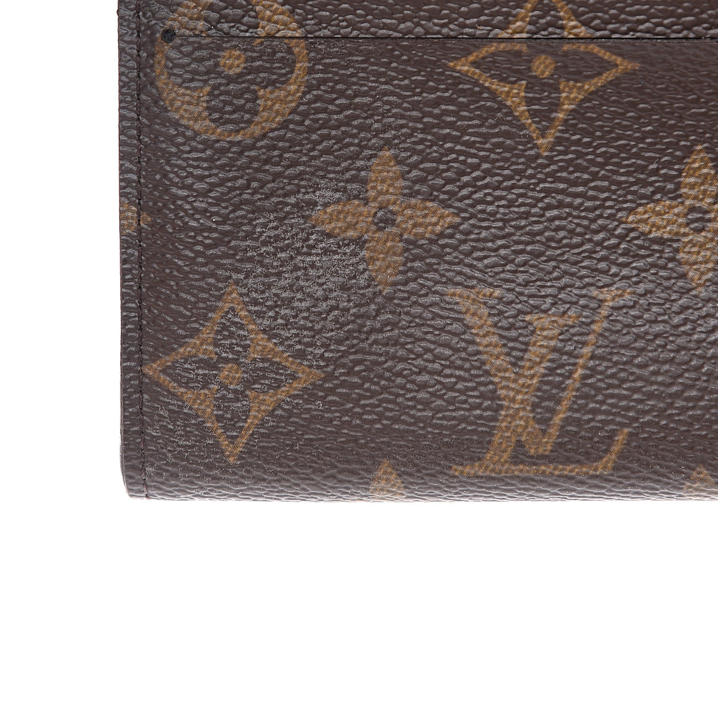 Monogram Emilie Wallet Rose Ballerine