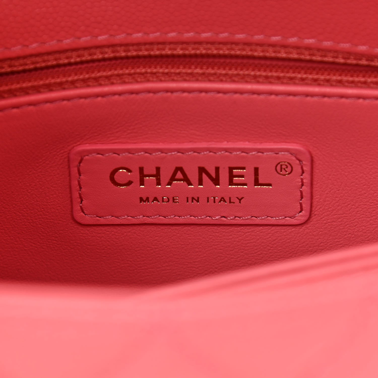 Chanel Caviar Quilted Mini Coco Handle Flap Pink 6 of 10