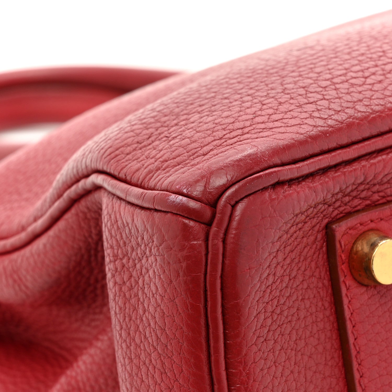 Hermes Togo BIRKIN 35 Rouge Grenat 16 of 22