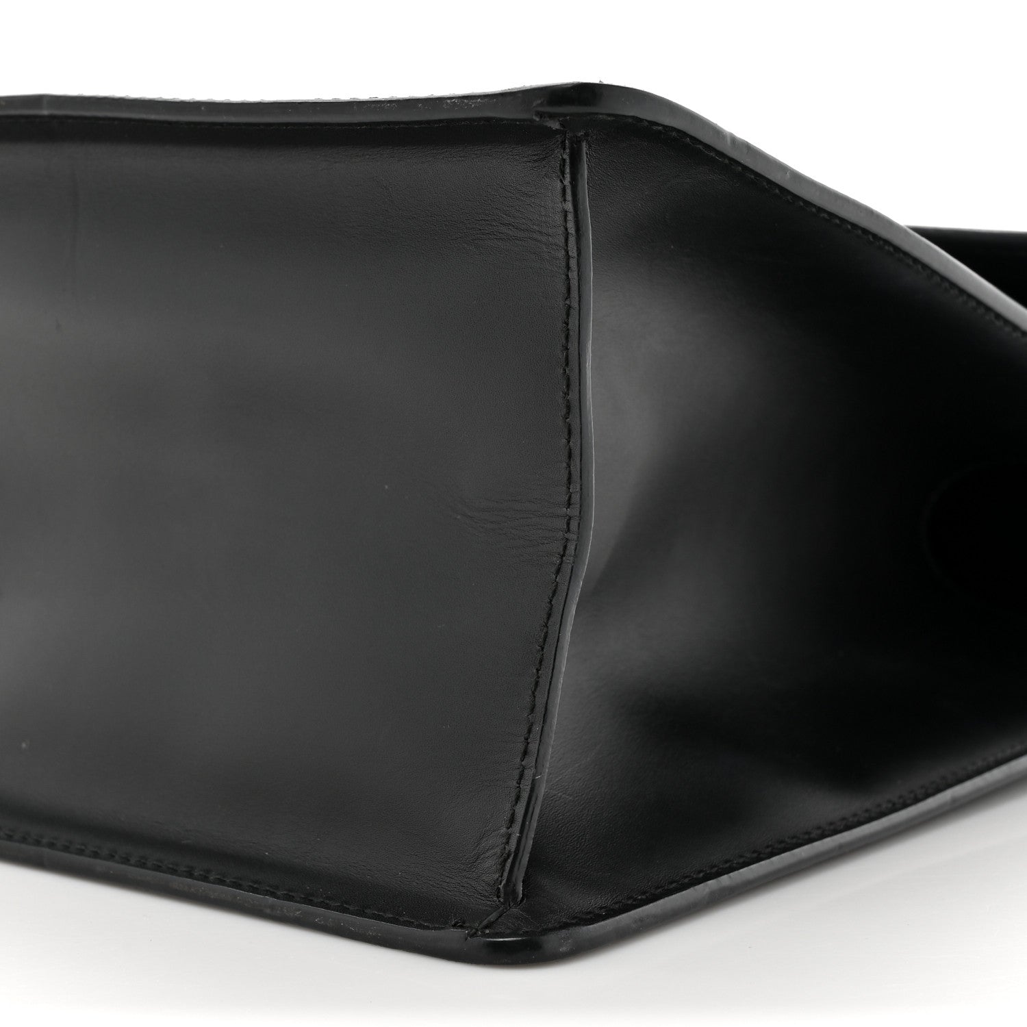 Gucci Calfskin Medium Sylvie Top Handle Bag Black 8 of 21