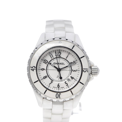 Chanel Stainless Steel Ceramic 33mm J12 Quartz Watch White 7 of 7