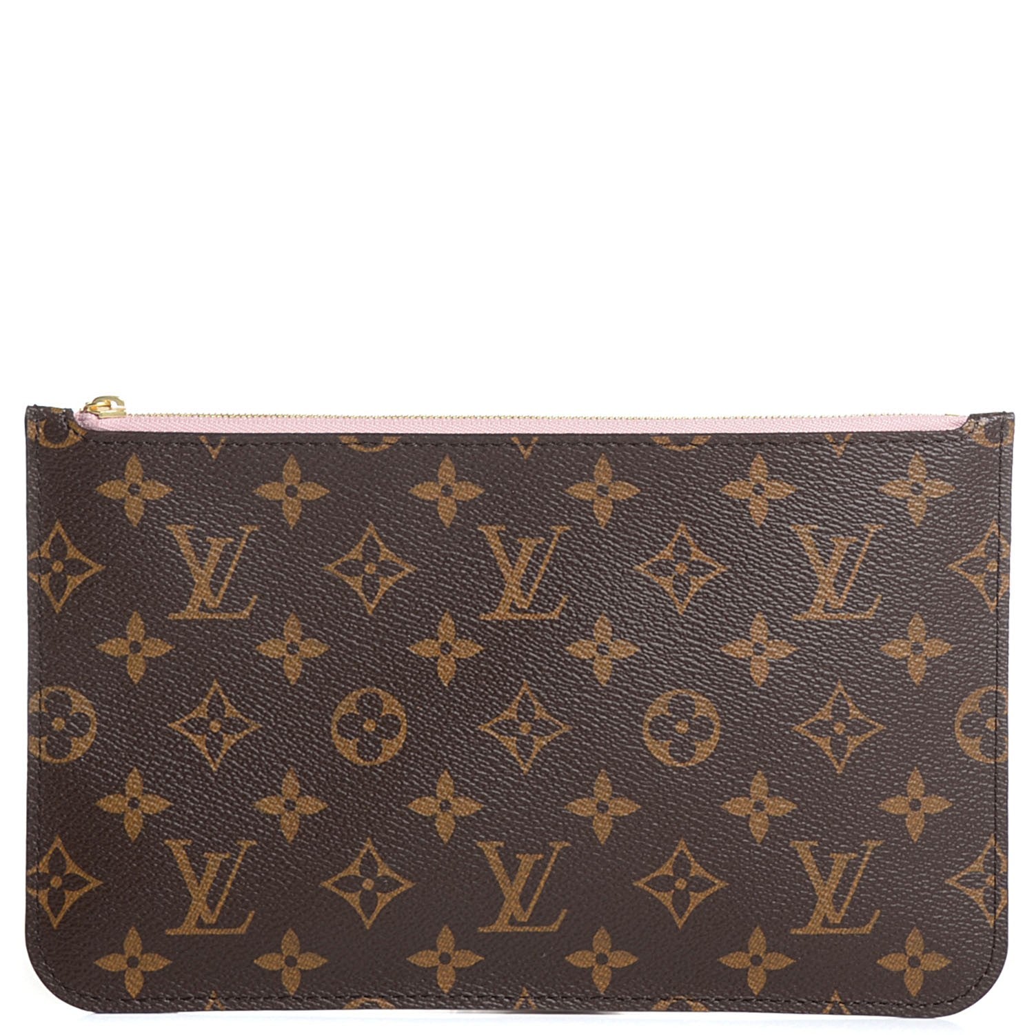 Louis Vuitton Monogram Neverfull MM GM Pochette Rose Ballerine 1 of 8