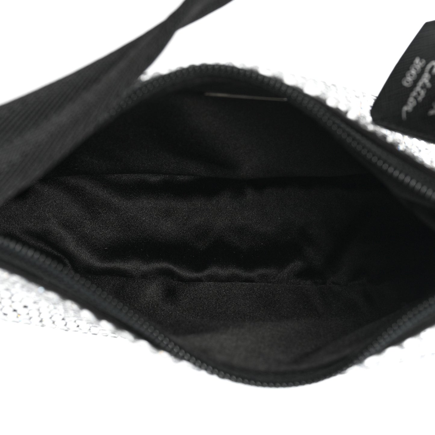 Satin Crystal Mini Re-Edition 2000 Bag Cristal