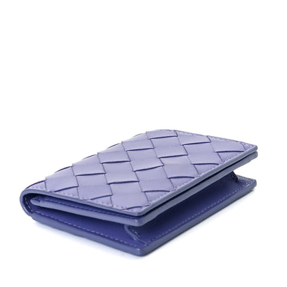 Bottega Veneta Nappa Intrecciato Card Holder Lavender 3 of 8