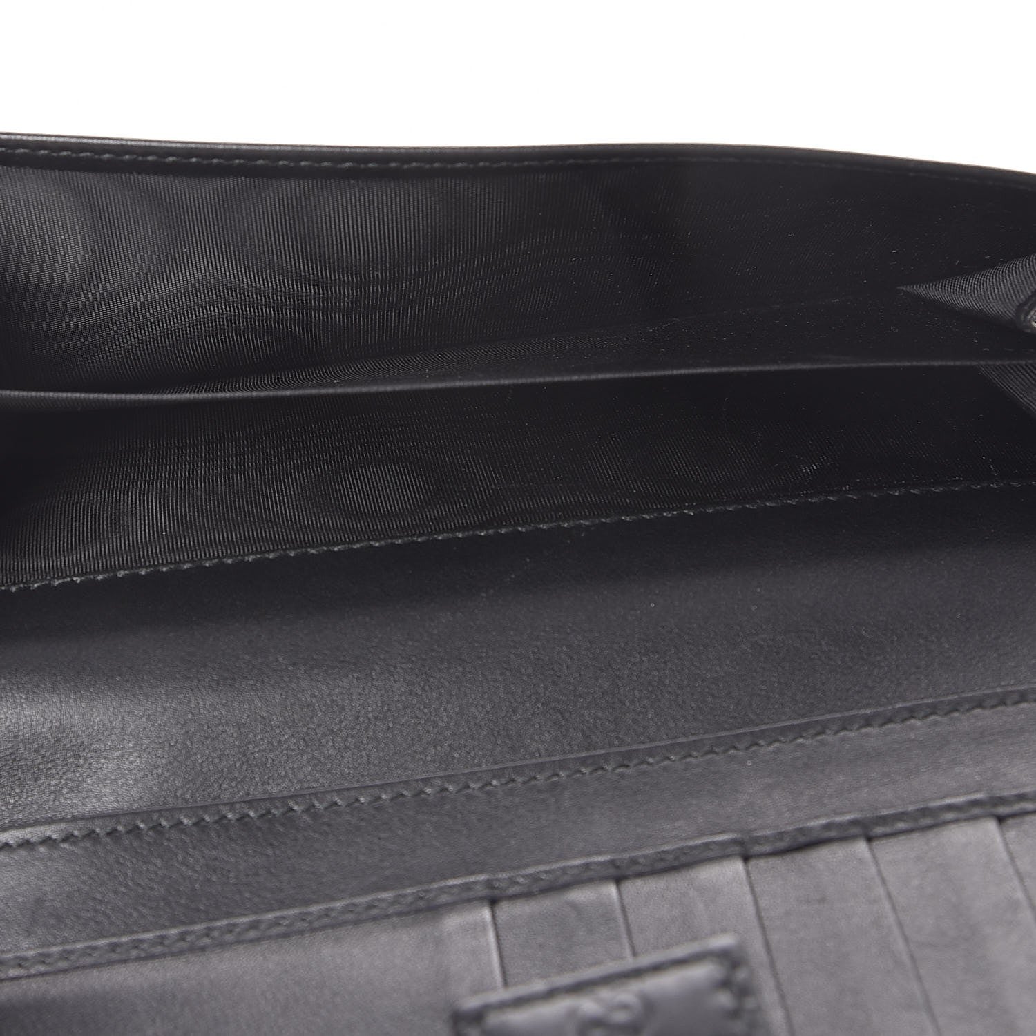 Gucci Microguccissima Continental Flap Wallet Black 11 of 11