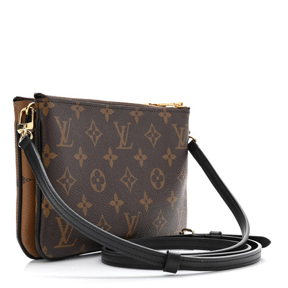 Louis Vuitton Reverse Monogram Giant Double Zip Pochette 3 of 9