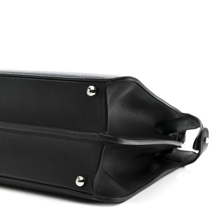 Fendi X MARC JACOBS Vitello Seta Shiny Nappa Medium Peekaboo I SEE U Satchel Black 11 of 11