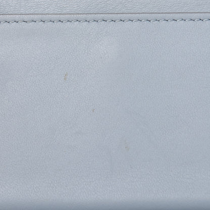 Celine Drummed Calfskin Small Multifunction Folded Wallet Grey 12 of 12