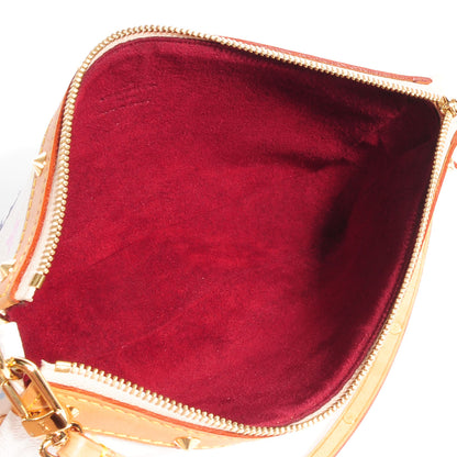 Louis Vuitton Monogram Multicolor Pochette Accessories White 5 of 7