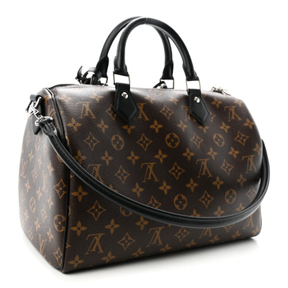 Louis Vuitton Monogram Speedy Soft 30 Dark 3 of 9