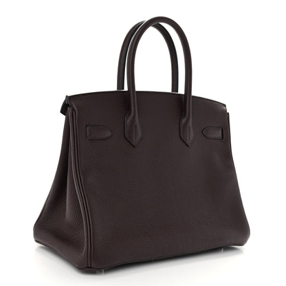 Hermes Togo Verso Birkin 30 Rouge Sellier Brique 3 of 13