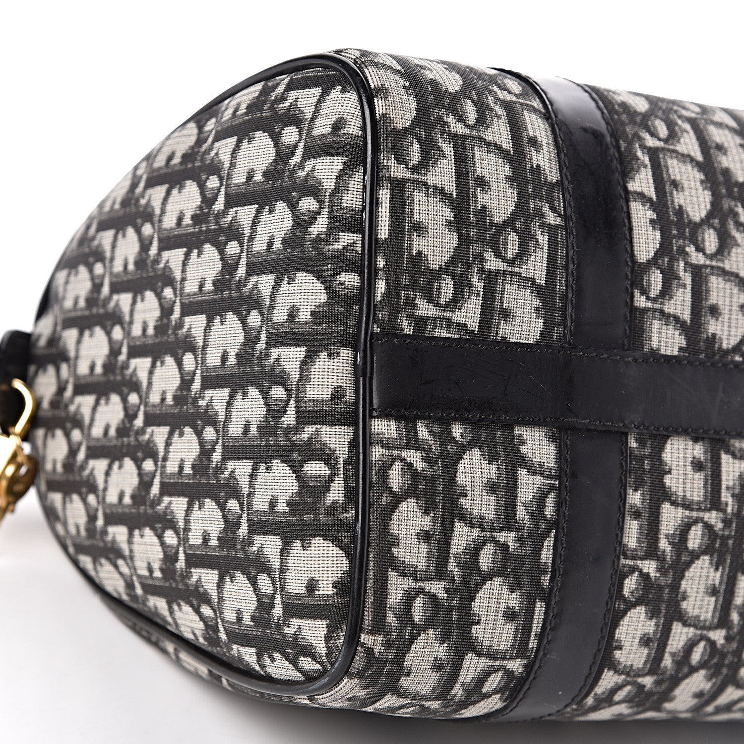 Christian Dior Monogram Boston Black 15 of 18
