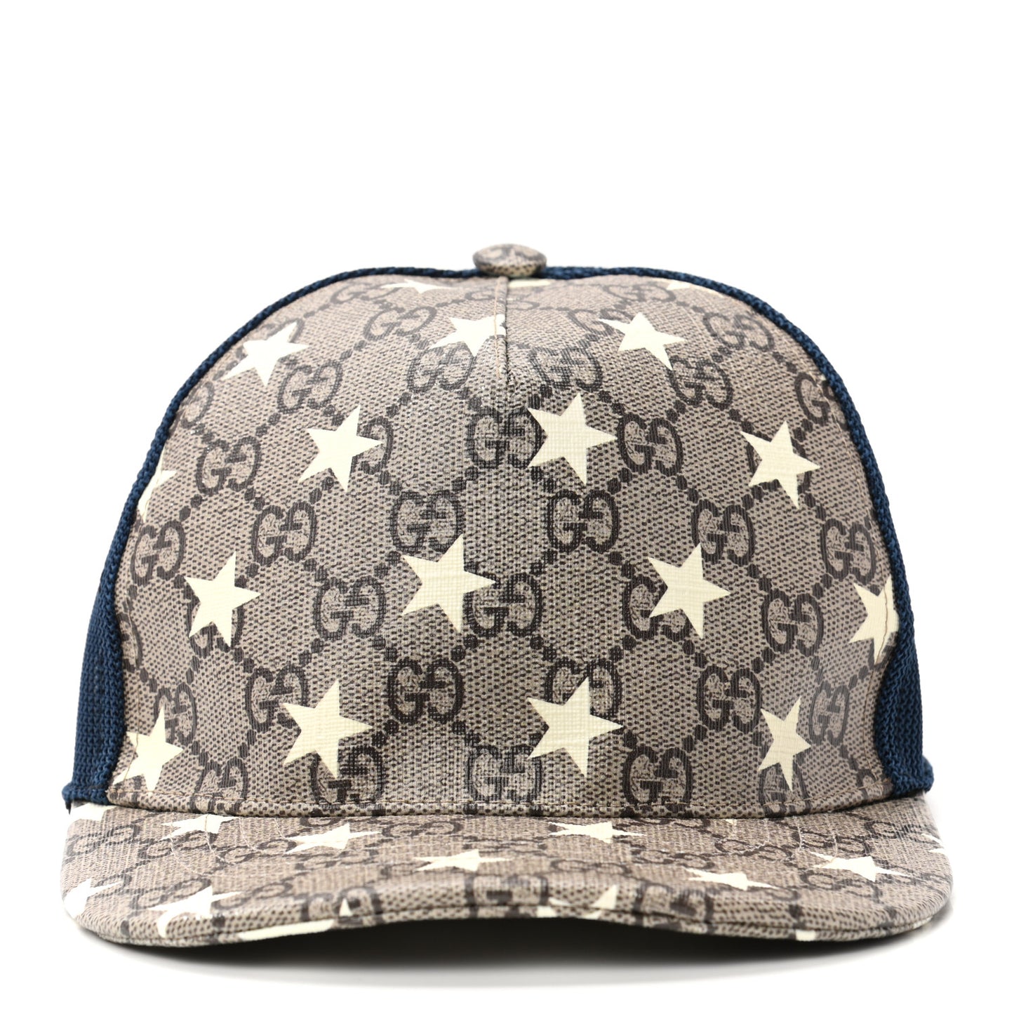 GG Supreme Monogram Stars Baseball Hat M Blue