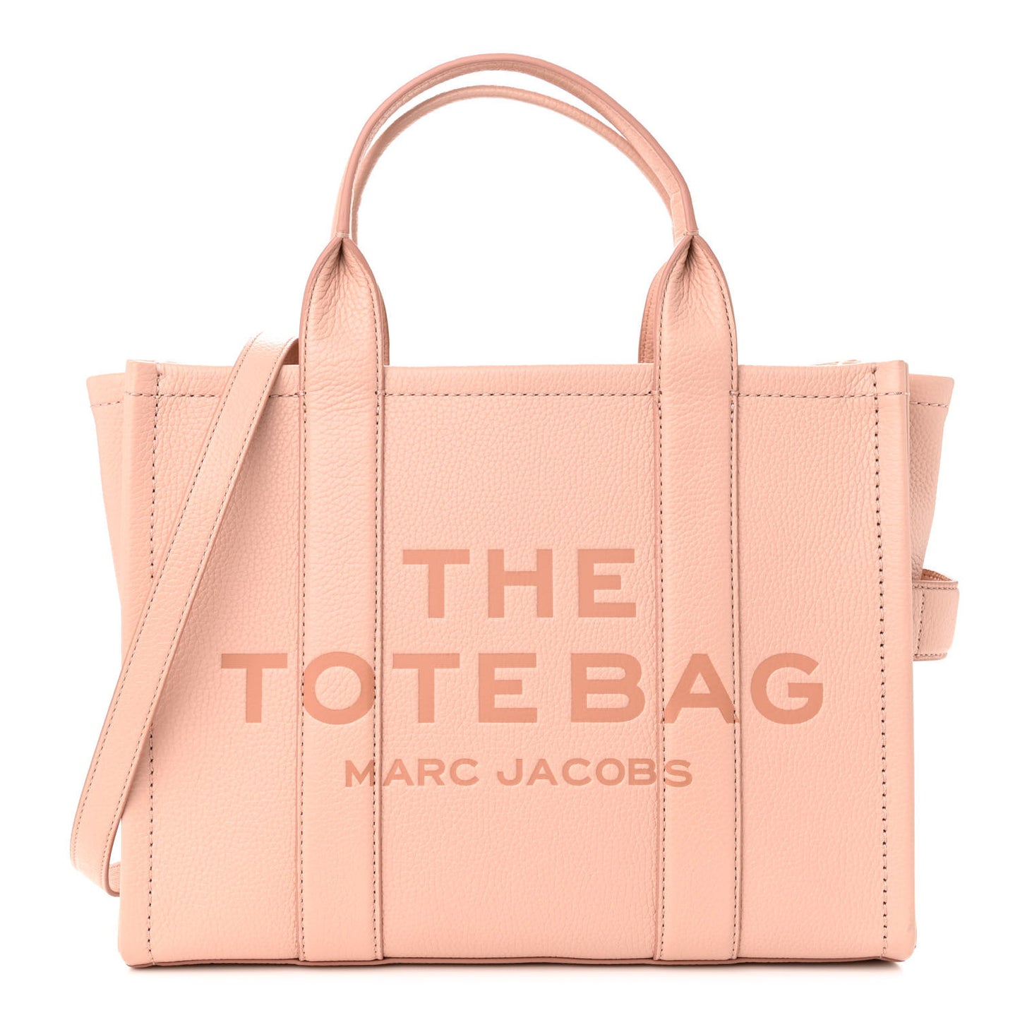 Grained Calfskin Medium The Tote Bag Rose Dust