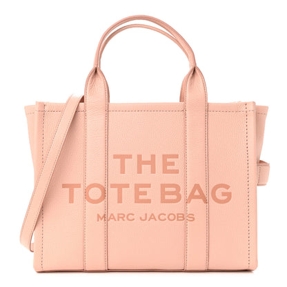 Marc Jacobs Grained Calfskin Medium The Tote Bag Rose Dust 1 of 12