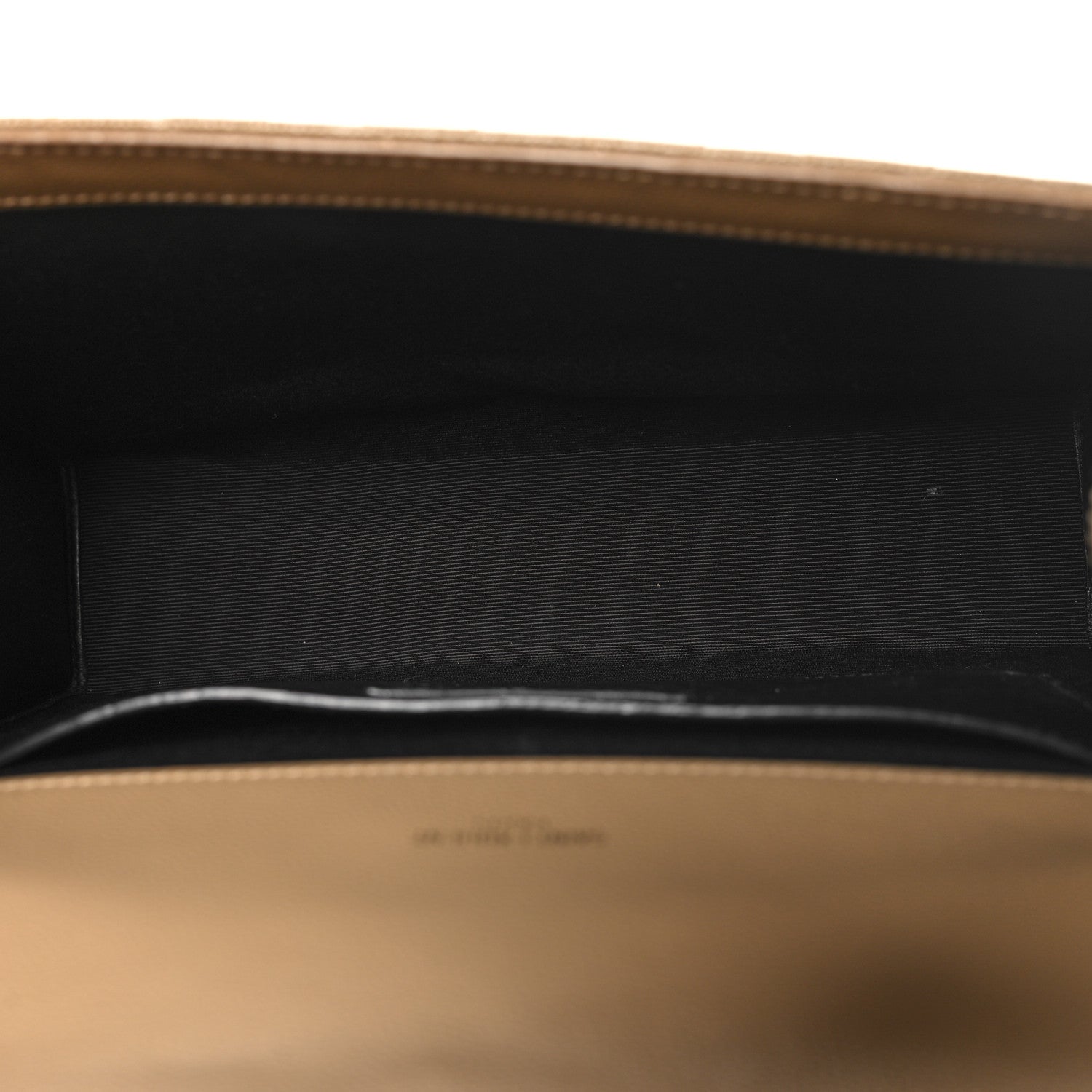 Saint Laurent Grain De Poudre Textured Mixed Matelasse Medium Triquilt Monogram Satchel Dark Latte 5 of 10