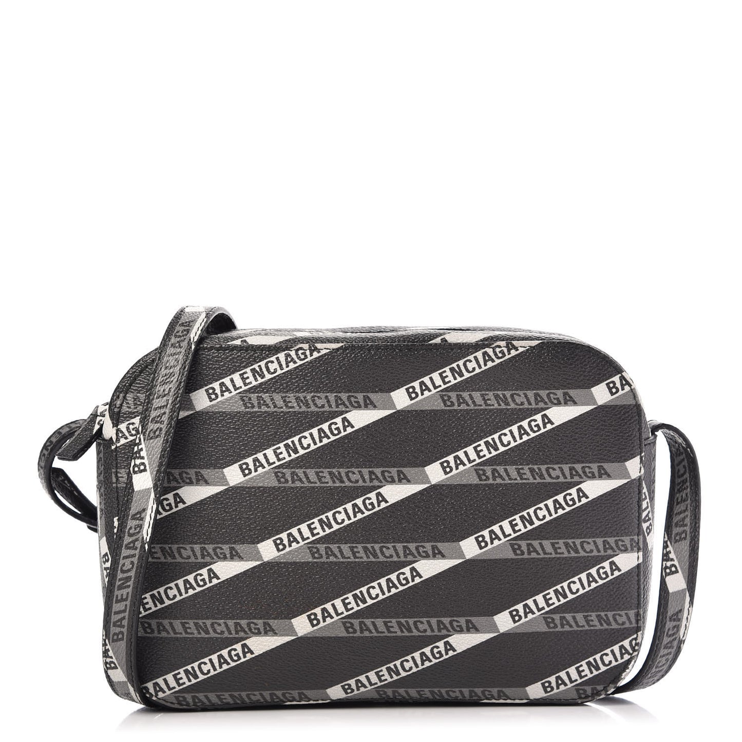 Coated Canvas Losange Monogram S Camera Bag Black Grey