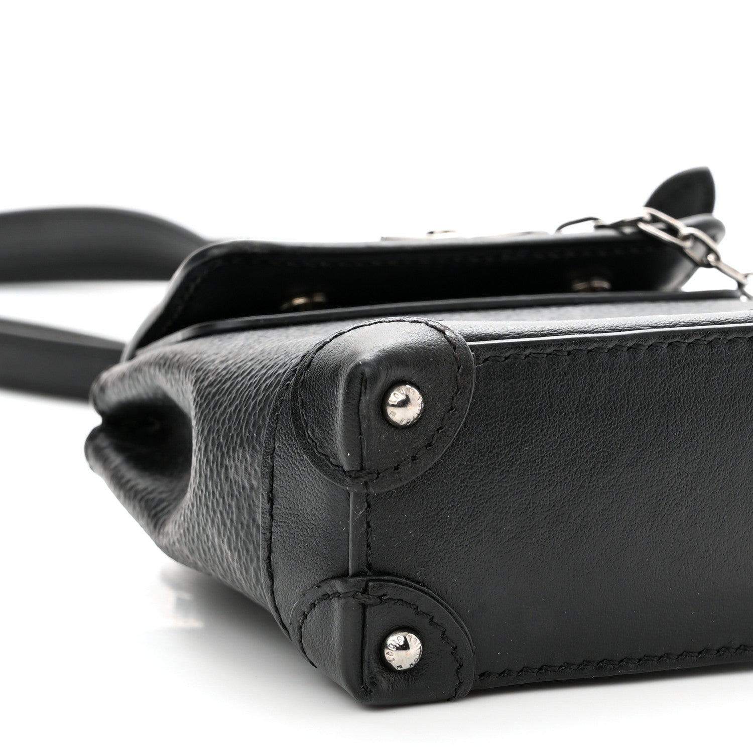 Louis Vuitton Monogram Eclipse Mini Steamer Pouch 8 of 9
