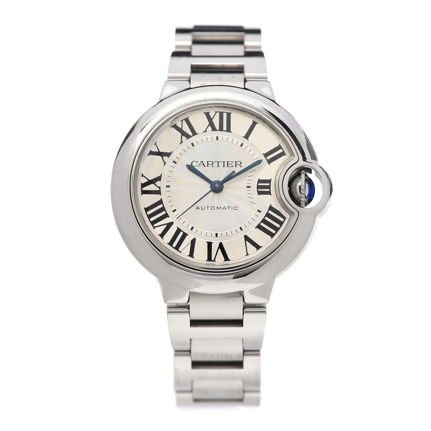 Stainless Steel 33mm Ballon Bleu De Cartier Automatic Watch
