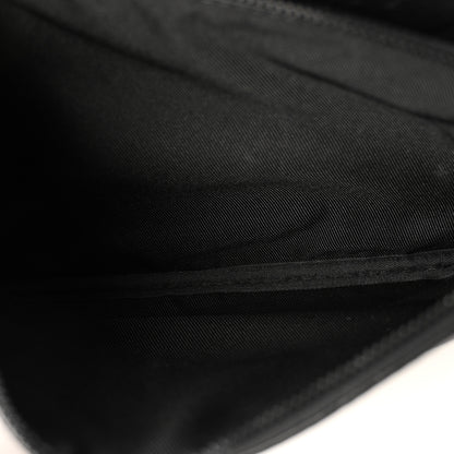 Louis Vuitton Calfskin Monogram Shadow Trio Messenger Black 10 of 19