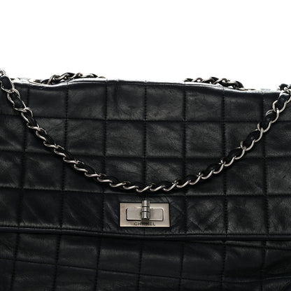 Chanel Lambskin Chocolate Bar Mademoiselle Flap Black 10 of 15