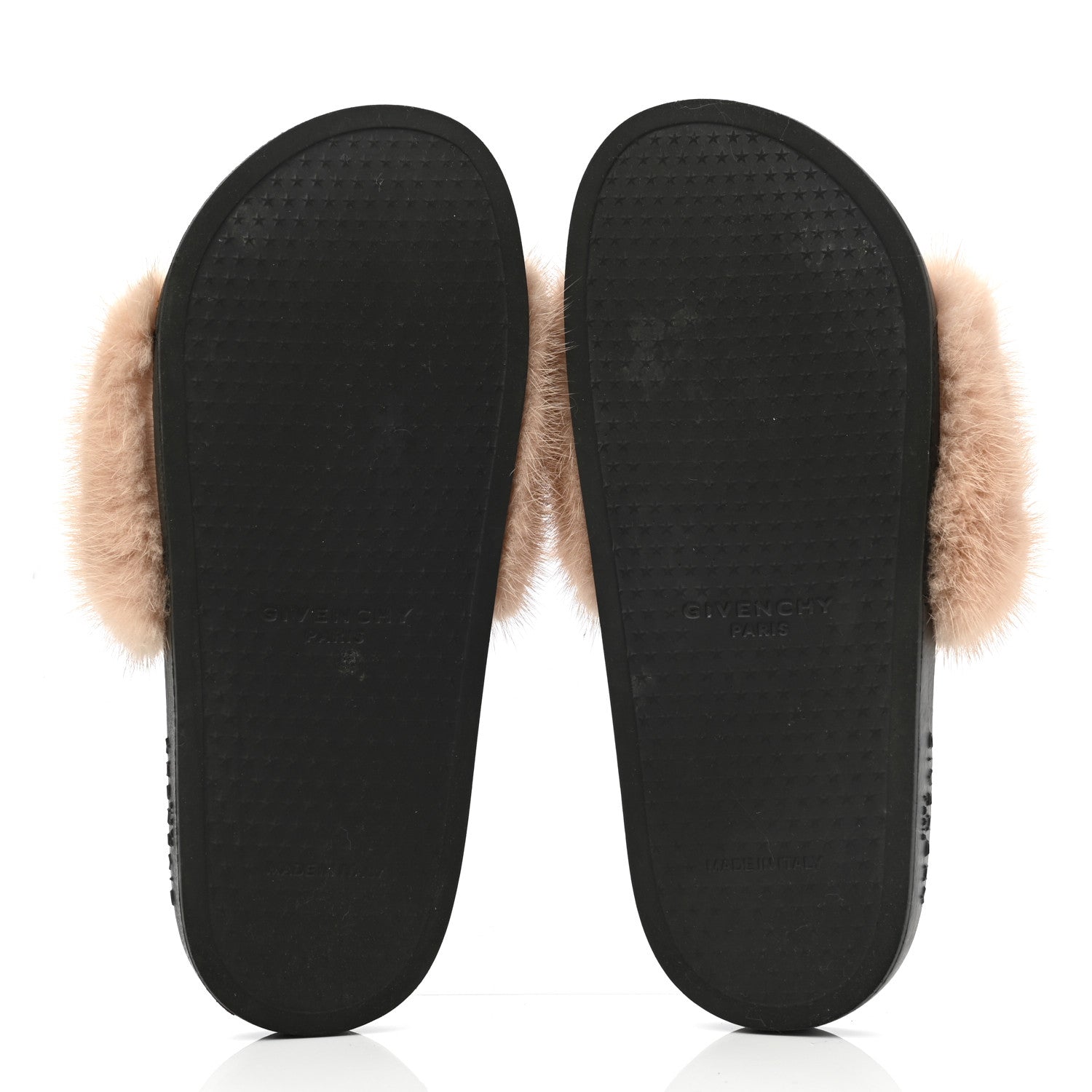 Givenchy Mink Rubber Slide Sandals 39 Rose Poudre 5 of 7