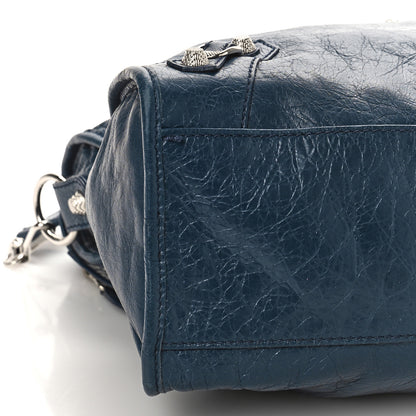 Balenciaga Agneau Giant 12 Silver Hardware City Bleu de Minuit 8 of 10