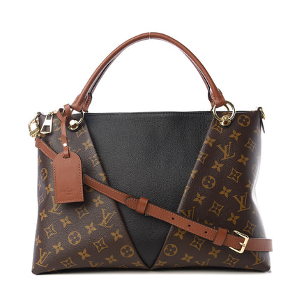 Louis Vuitton Monogram V Tote MM Black 1 of 9