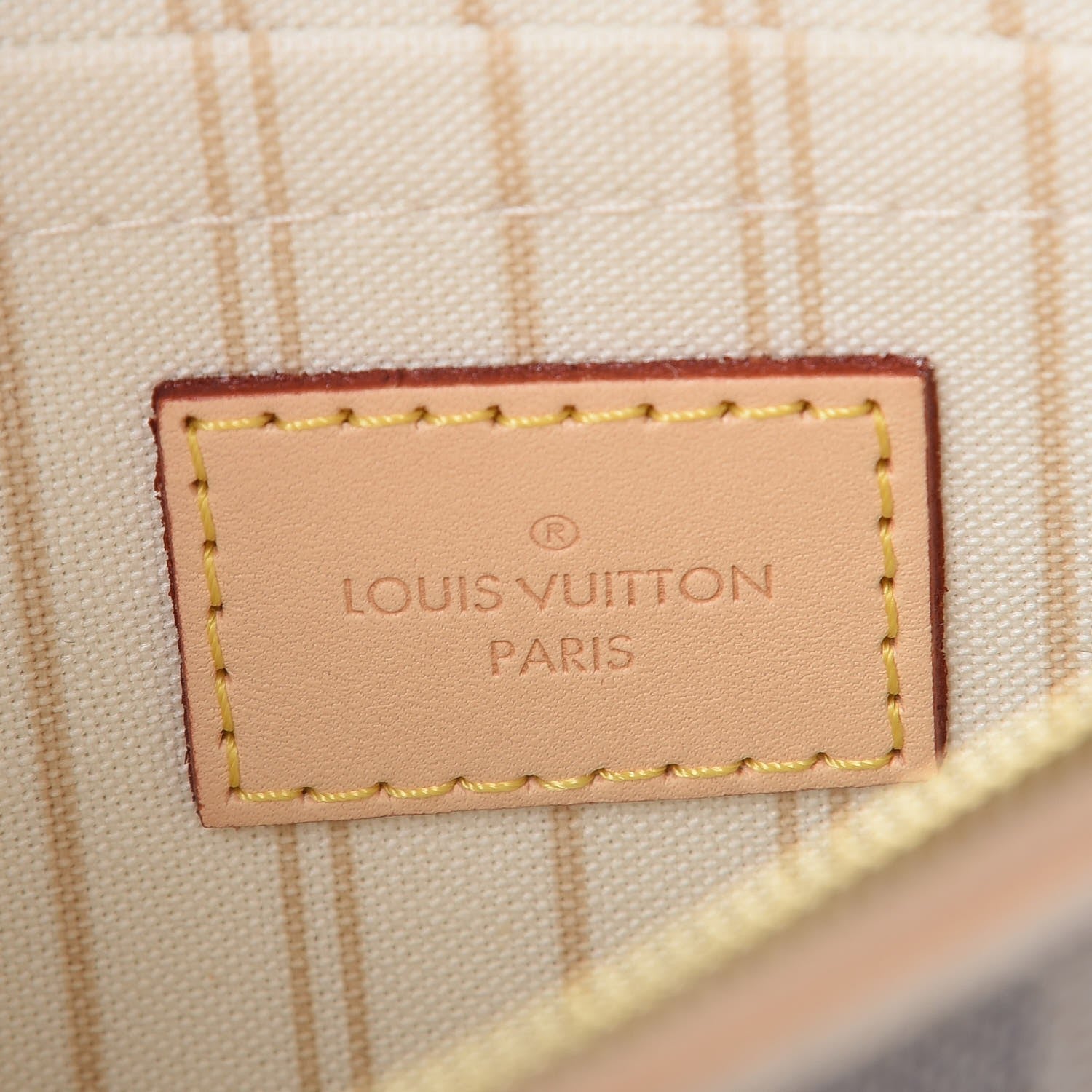 Louis Vuitton Damier Azur Neverfull MM GM Pochette 6 of 8