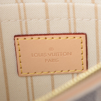 Louis Vuitton Damier Azur Neverfull MM GM Pochette 6 of 8