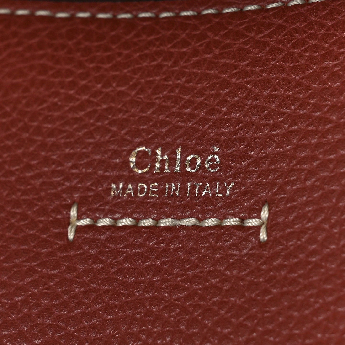 Grained Calfskin Small Darryl Saddle Crossbody Bag Sepia Brown