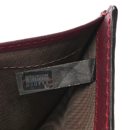 Chloe Grained Calfskin Marcie Square Wallet Intense Violine 8 of 11