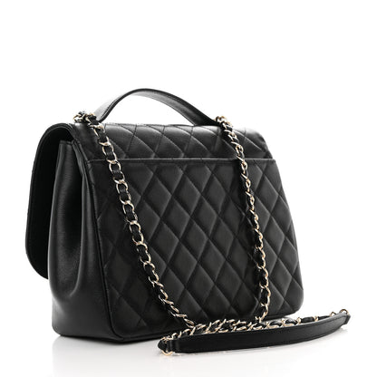 Chanel Caviar Quilted Large Business Affinity Flap Black 2 of 11