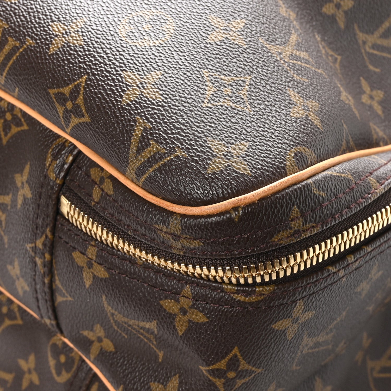 Louis Vuitton Monogram Alize 2 Compartment Luggage Travel Bag 8 of 12