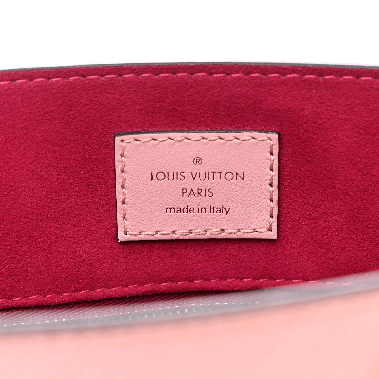 Epi Sac Plat PM Rose Ballerine