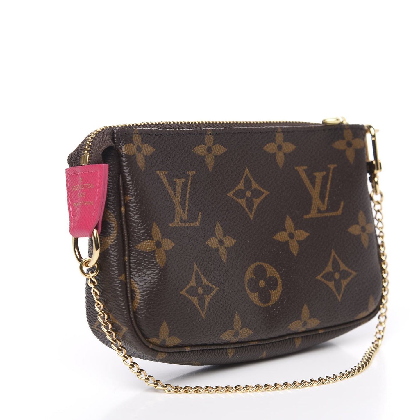 Monogram 2019 Christmas Animation Mini Courchevel Pochette Accessories Fuchsia